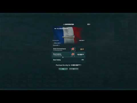 Bougainville to La Galissonnière in 3 minutes