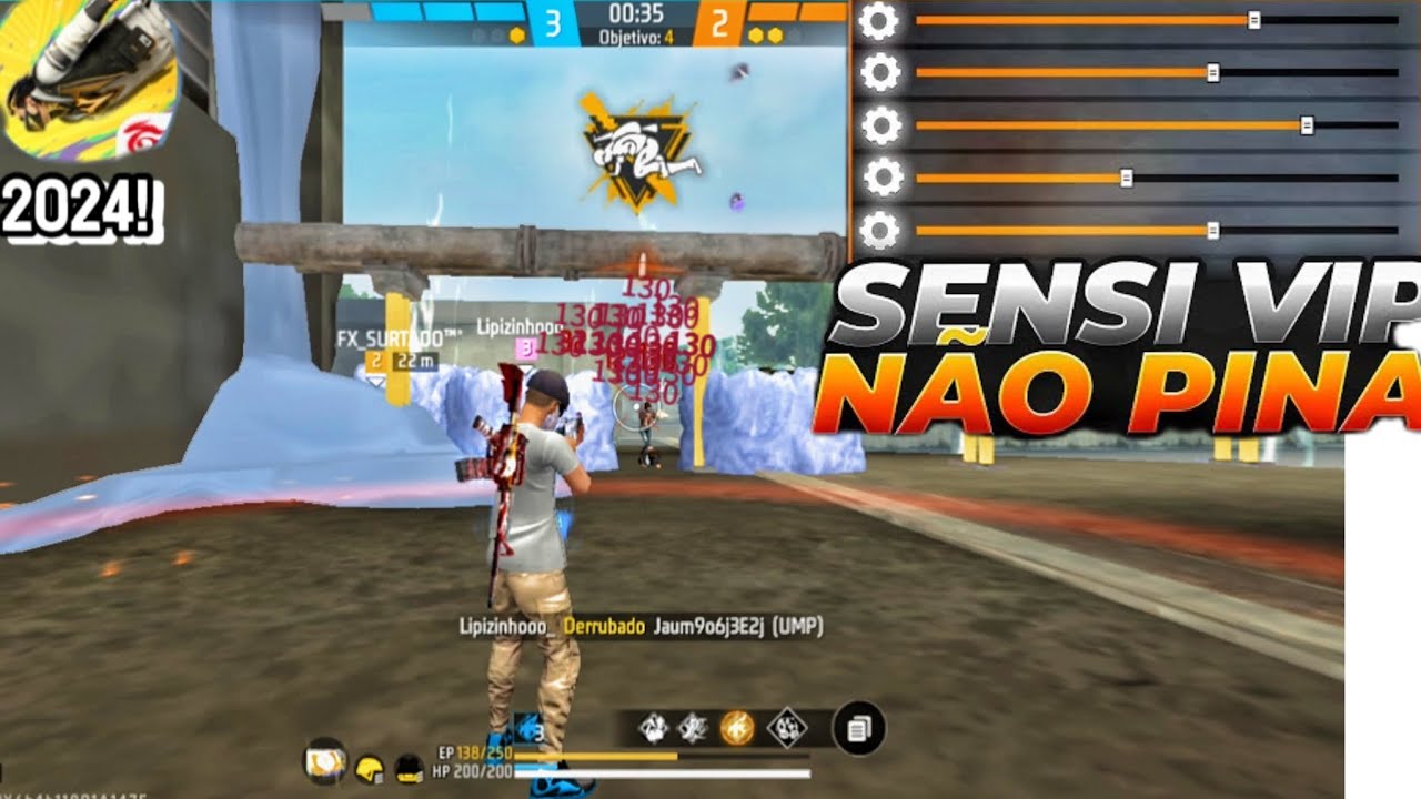SENSI ATUALIZADA 2024!🤯 DEPOIS DA ATUALIZAÇÃO! a MELHOR SENSIBILIDADE COM E SEM DPI PARA SUBIR CAPA