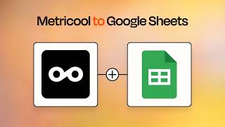Automate Metricool to Google Sheets in Minutes