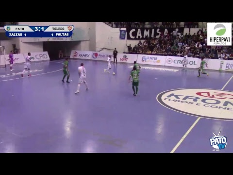 Pato Futsal X Toledo - Paranaense 2018 - Série Ouro [AO VIVO]