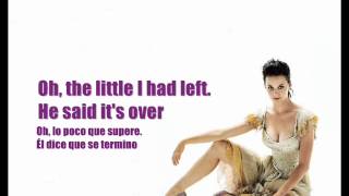Katy Perry - Cup of coffee (Lyrics + subtitulos en español)