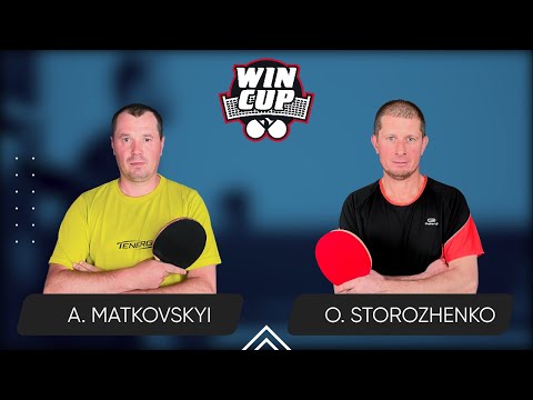 21:15 Andrii Matkovskyi - Oleksandr Storozhenko West 6 WIN CUP 13.05.2024 | TABLE TENNIS WINCUP