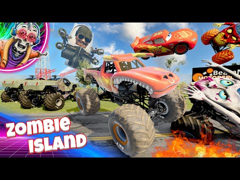 Monster Jam INSANE Zombie Island Adventure #30 | Racing, Freestyle, and High Speed Jumps