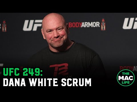 Dana White talks UFC 249, Conor McGregor vs. Oscar De La Hoya, and Stipe Miocic