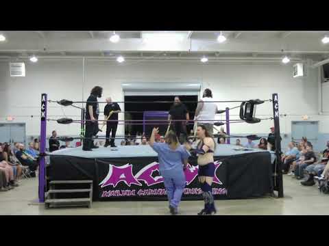 ACW -  MATCH 6 - NO DQ TRIPLE THREAT - SIDESHOW PHIL vs  CRITICAL MASS vs  BIG COUNTRY