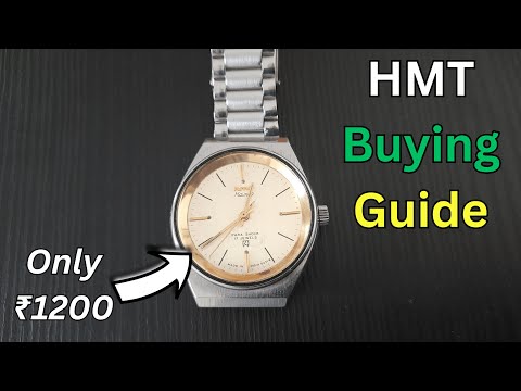 How to buy HMT Mechanical Watch in 2024 (Without spending too much)