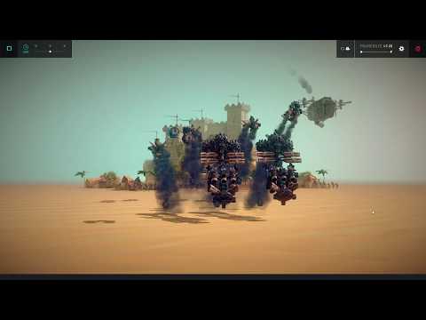 Besiege Zone 54 The Last Stand, Ballistic Missile Solution