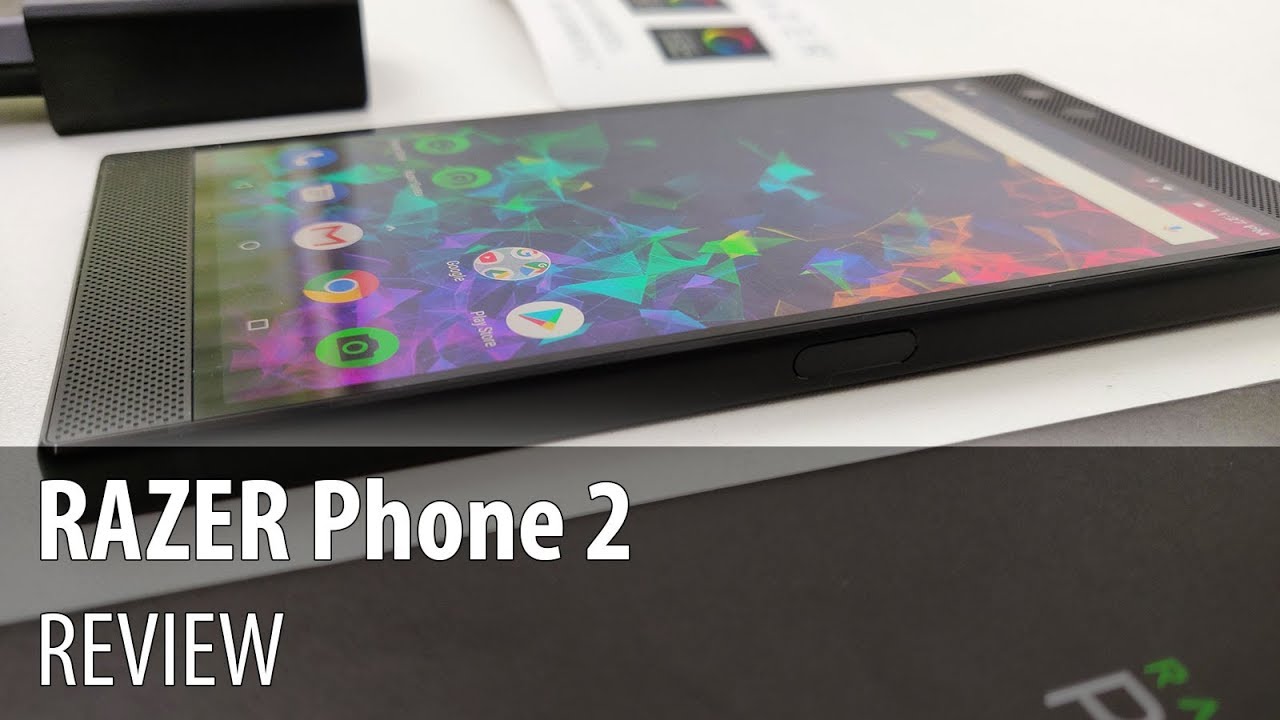 Razer Phone 2 Unboxing + Razer Hammerhead USB-C ANC Headphones (Gaming Phone With 120 Hz Screen)