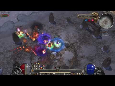 Grim Dawn - Reign of Terror Mod - Hell Ancients - Sorc/Paladin meteor / conviction build