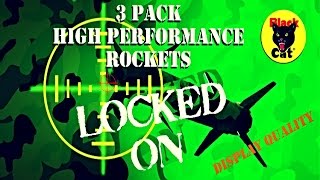 preview picture of video '1.3G Locked On Rockets by Black Cat Fireworks'