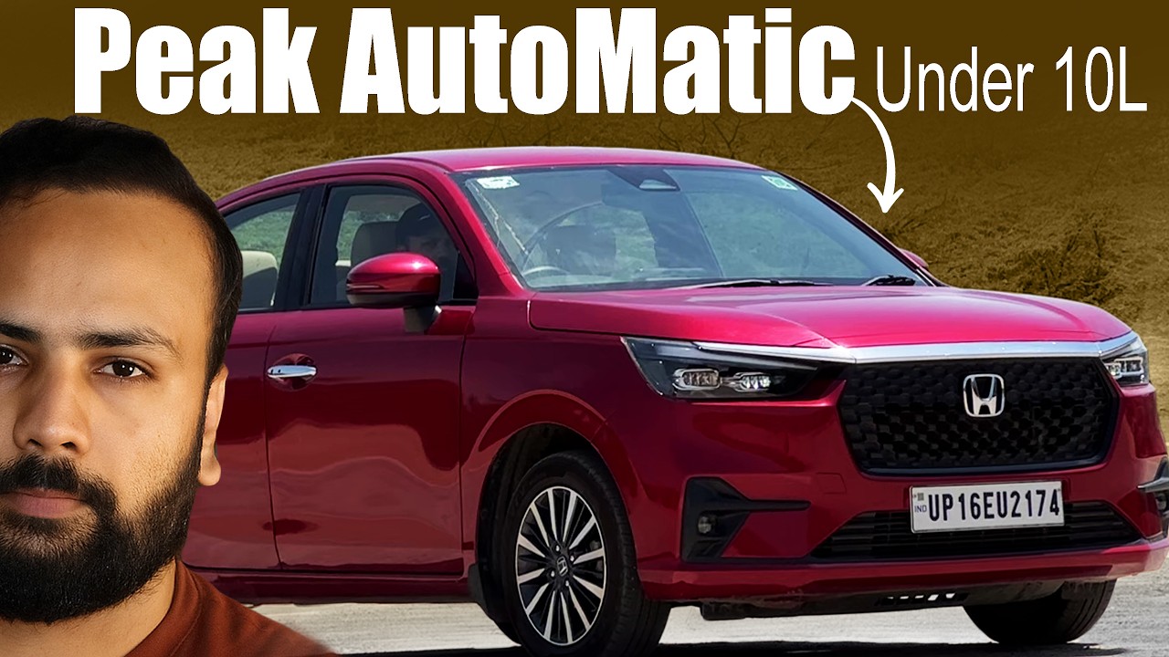 The Car Nobody Talks About, But Everyone Should, Honda Amaze CVT! Detailed Analysis