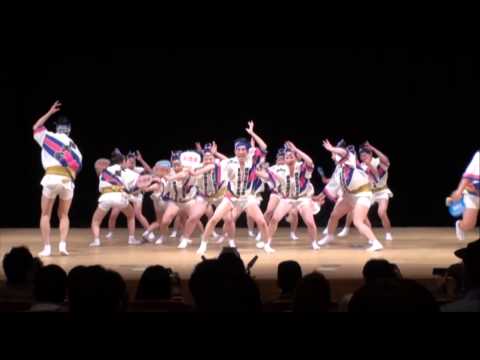 徳島文理大学連　2013阿波おどりコンテスト　[総合の部]優勝演舞
