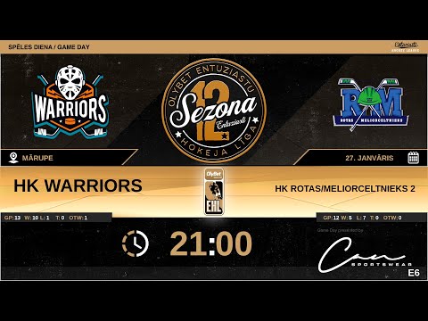2023 01 27 HK Warriors - HK Rotas/Meliorceltnieks 2