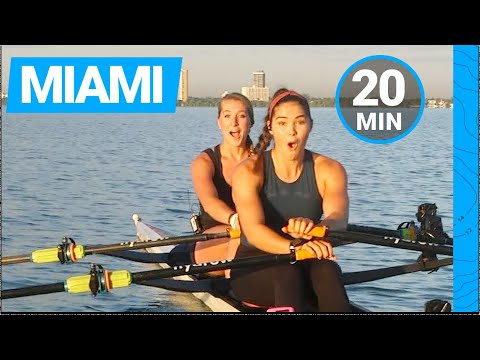 20-minute HIIT Rowing Workout in Miami