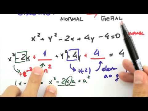 Me Salva! GA39 - Geometria Analítica: Método de completar quadrados
