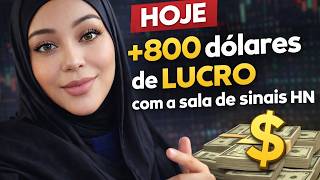 Lucro de Hoje com Minha sala de sinais