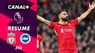 Résumé de Liverpool / Brighton - Premier League 2024-25 (J10)