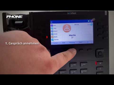 Mitel 6867 & 6869 - Anruf weiterleiten / zurückholen // PHONE Informationssysteme Heilmann GmbH