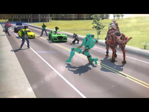 Mounted Horse Robot Simulator Video