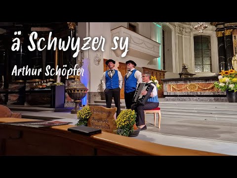 ä Schwyzer sy - Jodlerduett Martin & Hubert Thalmann - Komponist Arthur Schöpfer
