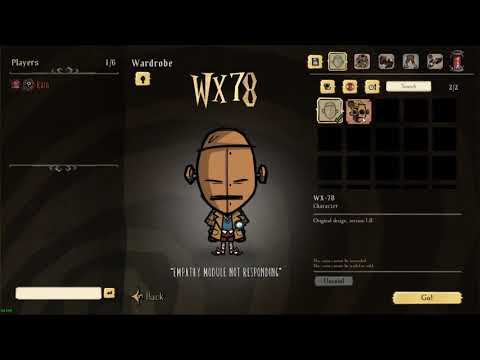 DST WX78 skin the unfinished