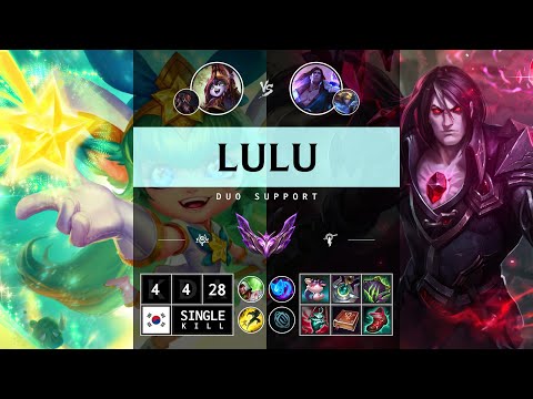 Lulu Support vs Taric - KR Master Patch 14.12