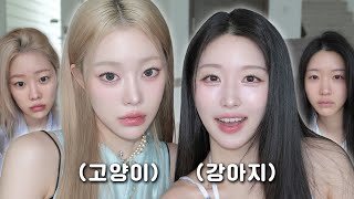 Summer Cool Tone_Same Products on Cat vs. Puppy Face⚠️Very Loud, Introvert Viewer AdvisoryㅣMINCARONG