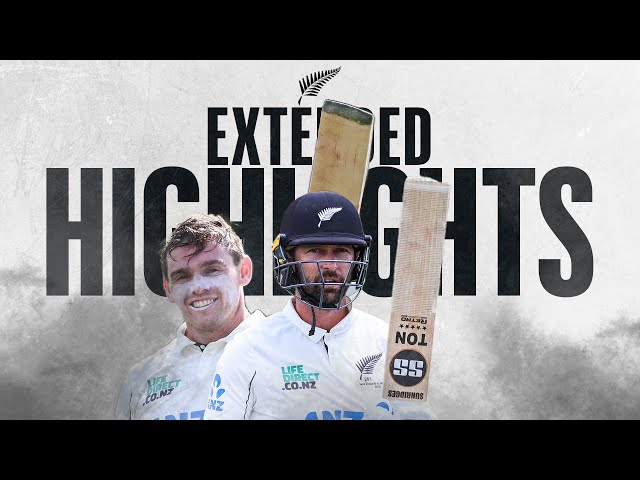 Openers Hit Twin Tons 💯 | Extended Highlights | New Zealand v West Indies | 3rd Test Day 1