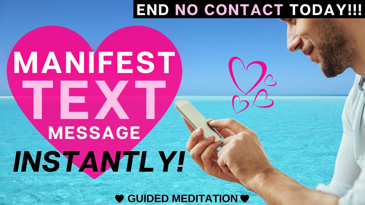 ✨MANIFEST TEXT MESSAGE ✨From Specific Person.. INSTANTLY!
