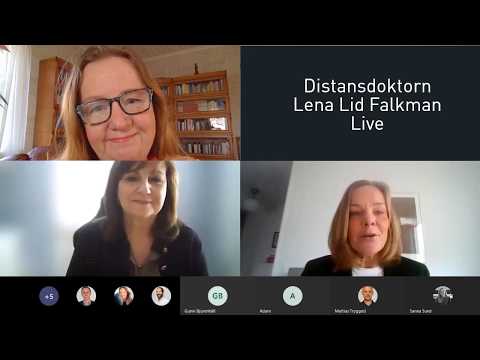 Distansarbete med Lena Lid Falkman