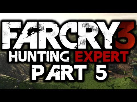 Far Cry 3: Hunting Expert! - #5 - CROCODILES - (Quest To Kill All Animals)