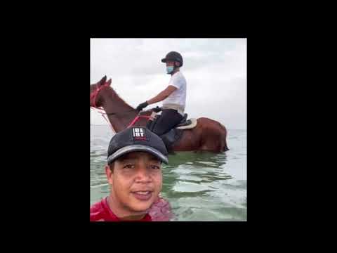 Beach ride with hilal stable