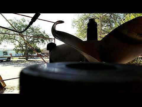 How to  fix a severly bent boat propeller