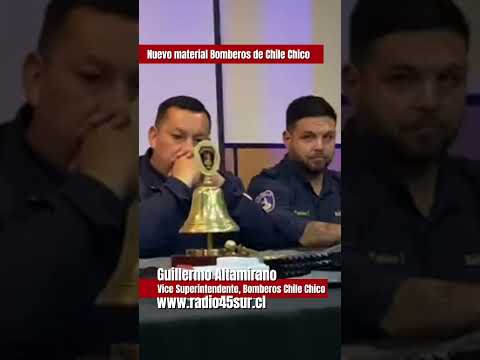 🚒 Bomberos de Chile Chico recibió nuevo equipo para rescate vehicular