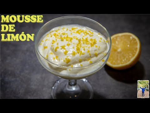 MOUSSE de LIMÓN CREMOSO y SUAVE sin leche condensada ✅🍋🍋🍋