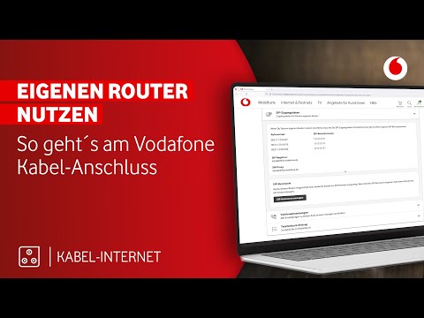 Vodafone Kabel-Anschluss: Deinen eigenen Router anschließen / SIP-Zugangsdaten