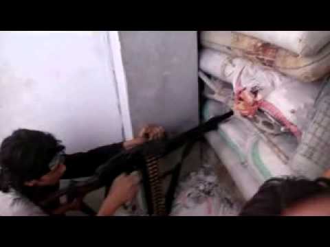 التصدي لقوات النظام من قبل كتائب ابن الوليد في قرية الخالدية في ريف حمص الشمالي