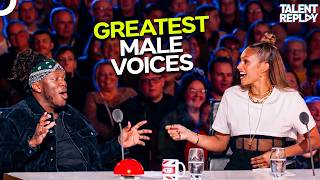 HE SHOULDN'T SOUND LIKE THAT!? The Best Male Powerhouse Vocals from BGT