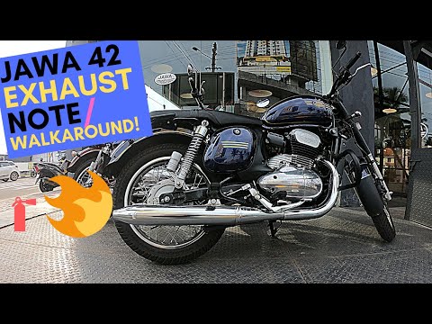 Jawa | Jawa-42 | Pure Twin Exhaust Note | Walkaround