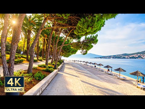 Primošten Croatia 4K Seaside Promenade Biking Tour 2025