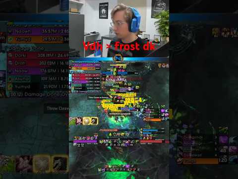 Tank Dh Competing With A Frost Dk On The Meters! #mythicplus