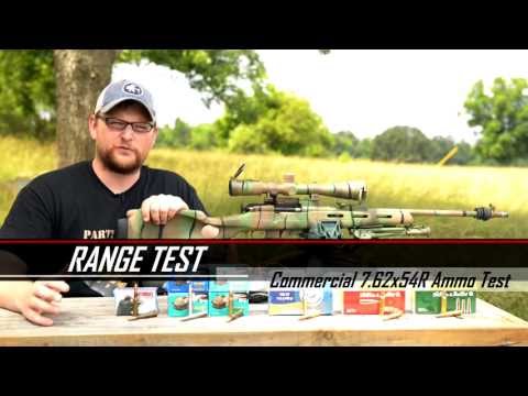 Commercial 7.62X54R Ammo Test
