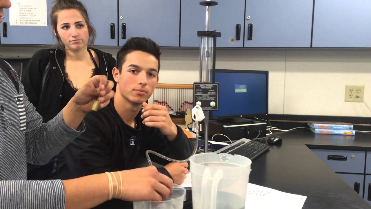 Pasco Heat Engine in Action