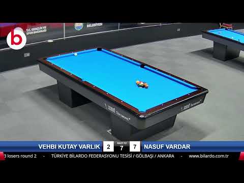 VEHBI KUTAY VARLIK & NASUF VARDAR Bilardo Maçı - 