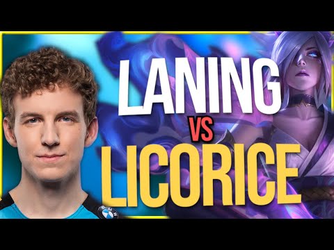 Facing Licorice in lane