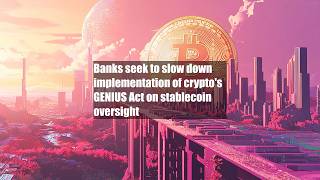 Banks seek to slow down implementation of crypto's GENIUS Act on stablecoin oversight