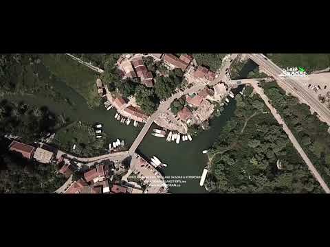 Skadar lake from the Air