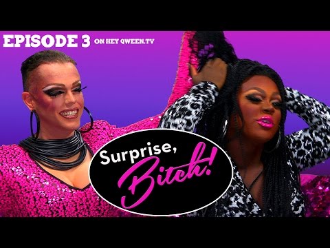 Morgan McMichaels & Mayhem Miller on Surprise, Bitch! S1E3: Tucks & Tongue Pops. | Hey Qween