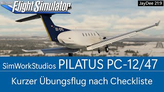 SimWork Studios Pilatus PC-12/47 - Checklist & Procedures  video