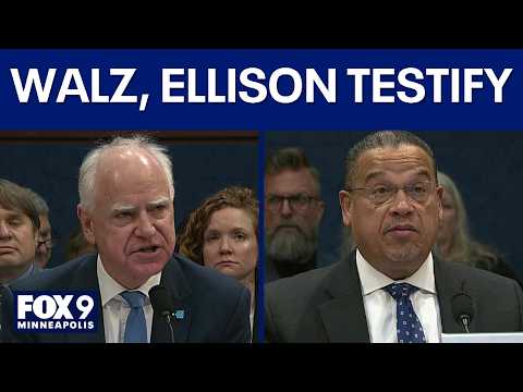 Gov. Walz, AG Ellison testify on fraud before House Oversight Committee